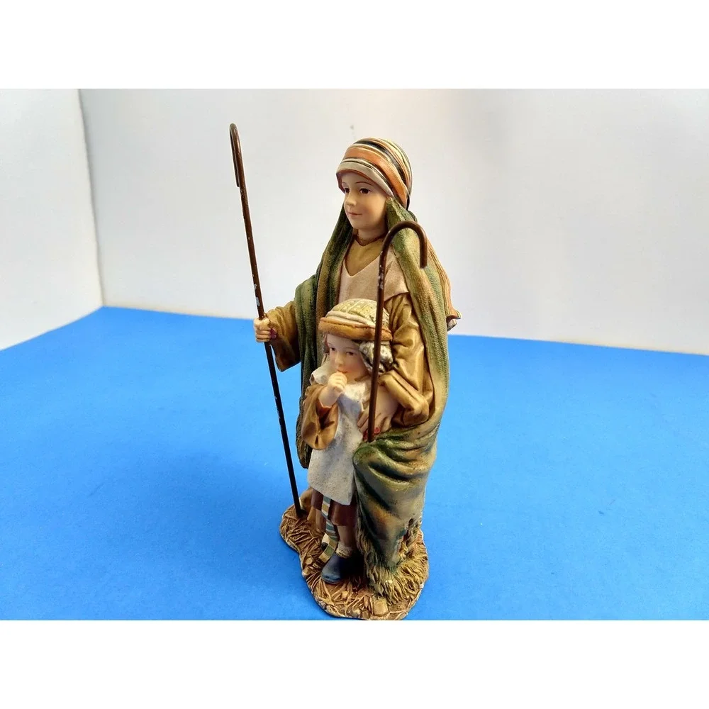 Mama Says Nativity Collection Shepherd Brothers Figure 55050 Demdaco Fincher